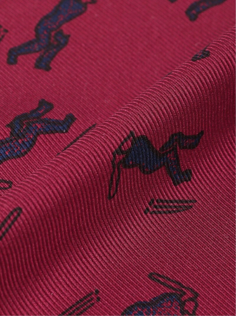 Beams Plus Silk Cricket Scarf 11-45-0782-107: Red