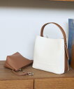 【SALE/14%OFF】Andemiu ポーチセット2Pバック アンデミュウ バッグ ハンドバッグ ブラック ベージュ ホワイト【送料無料】