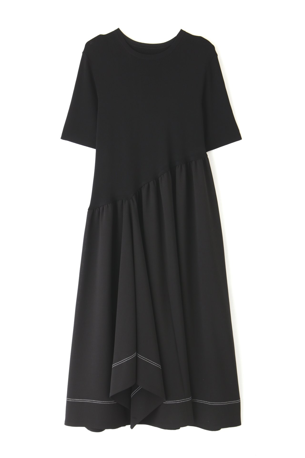【SALE/30%OFF】ADORE ドライタッチクロスワンピース アドーア ワンピース・ドレス ワンピース ブラック ベージュ【送料無料】