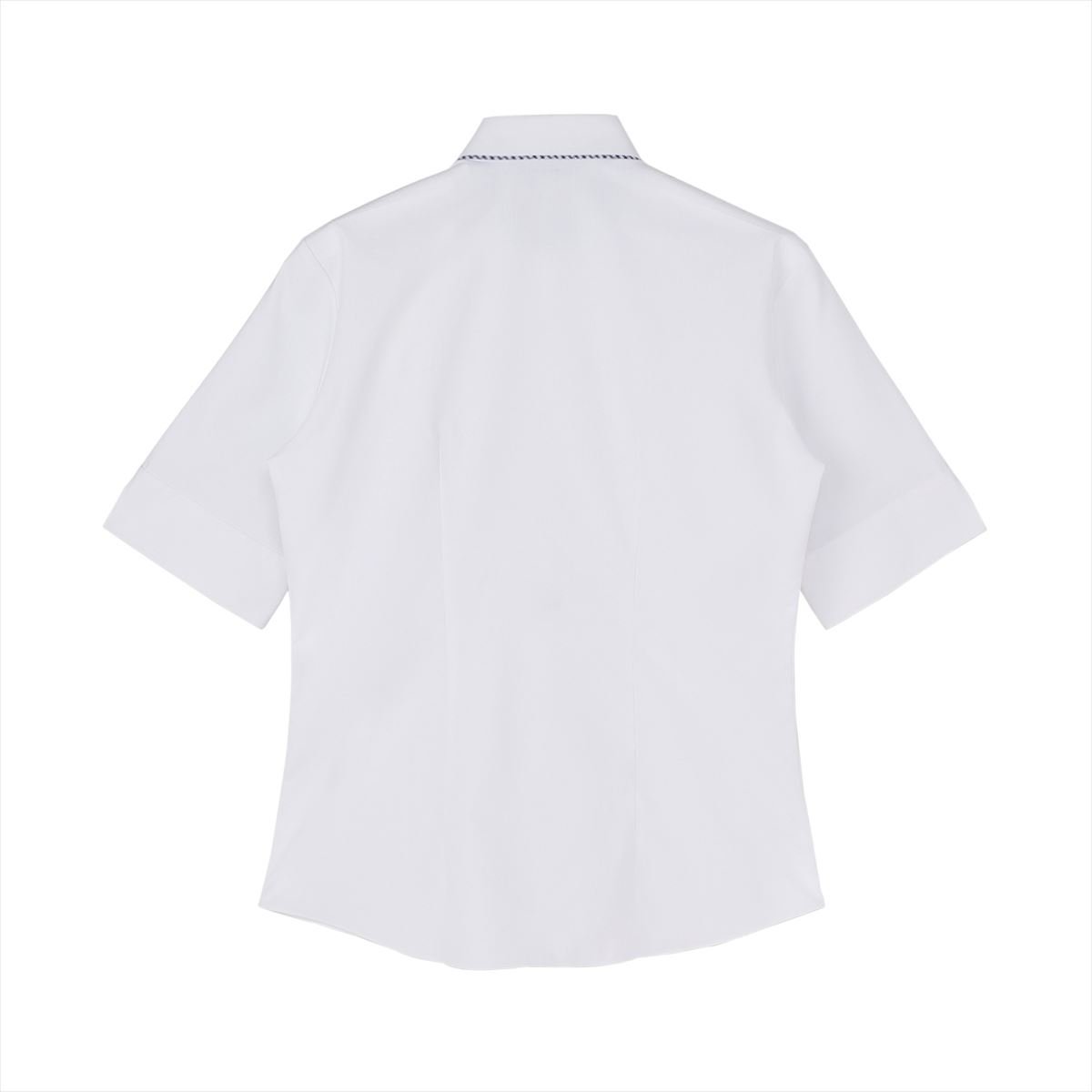 【透け防止】 ワイド 五分袖 形態安定 レディースシャツ BL01J300AB34W1S-90 トーキョーシャツ スーツ・フォーマル Yシャツ・カッターシャツ ホワイト