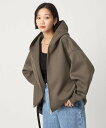 【SALE/10%OFF】UNITED ARROWS green label relaxing ダンボール ジップ フーディ ユナイテッドアローズ グリーンレーベルリラクシング トップス パーカー・フーディー ホワイト グレー ブラック【送料無料】