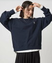 UNITED ARROWS green label relaxing 【WEB限定】<at ease>ロゴ スウェット プルオーバー ユナイテッドアローズ グリーンレーベルリラクシング トップス スウェット・トレーナー グレー ネイビー【送料無料】