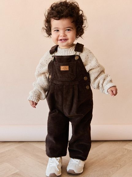 JAMIE KAY オーバーオールDarkCoffee ジェイミーケイ マタニティウェア・ベビー用品 ロンパース・カバ..