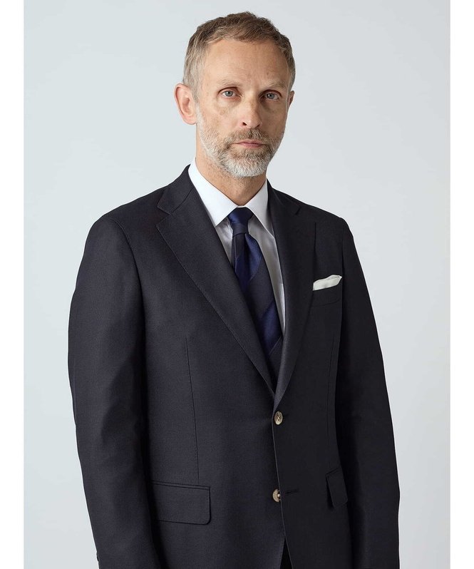 Aquascutum MEN Jubilee 175 Premium Navy Tie アクアスキュータム スーツ・フォーマル ネクタイ・蝶ネクタイ ネイビー【送料無料】