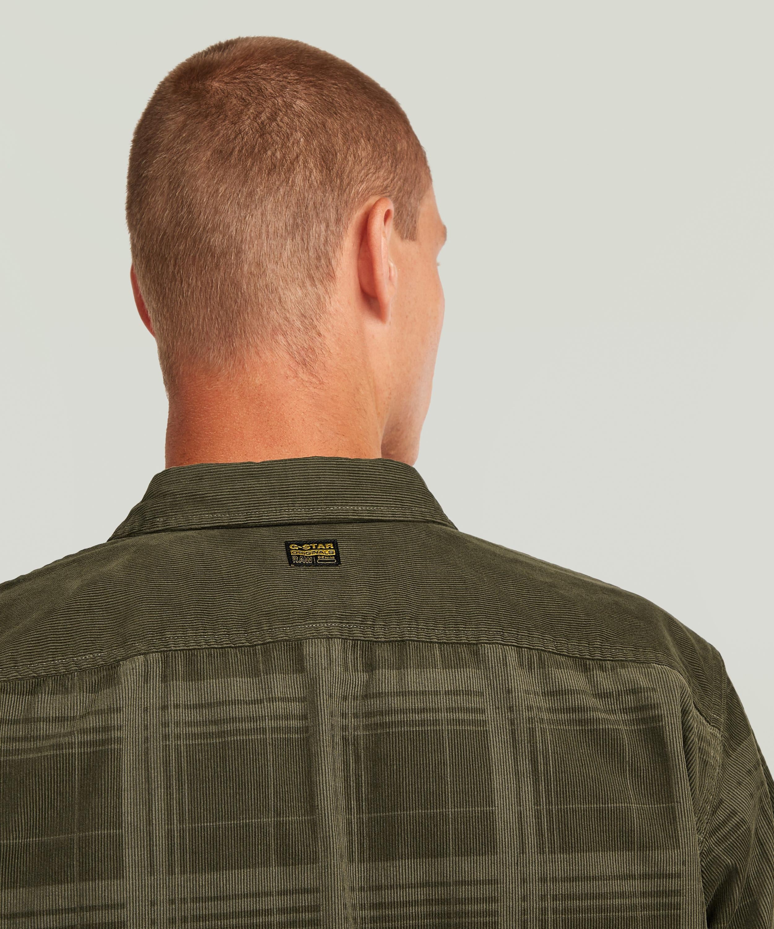 【公式ショップ】One Pocket Regular Shirt/ワンポケットレギュラーシャツ ジースターロゥ トップス シャツ・ブラウス カーキグリーン