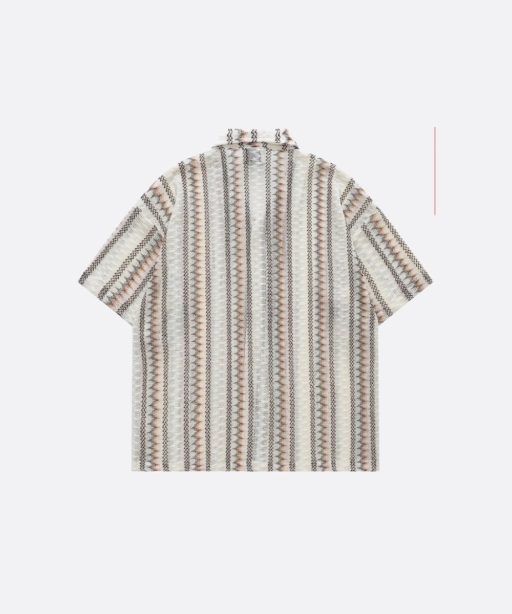 U:UME Emboss Hollow Out Shirt ユーム トップス シャツ・ブラウス