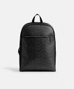 【SALE/62%OFF】COACH OUTLET 【公式】オーウェン バックパック・シグネチャー キャンバス コーチ アウトレット バッグ リュック・バックパック ブラック【送料無料】