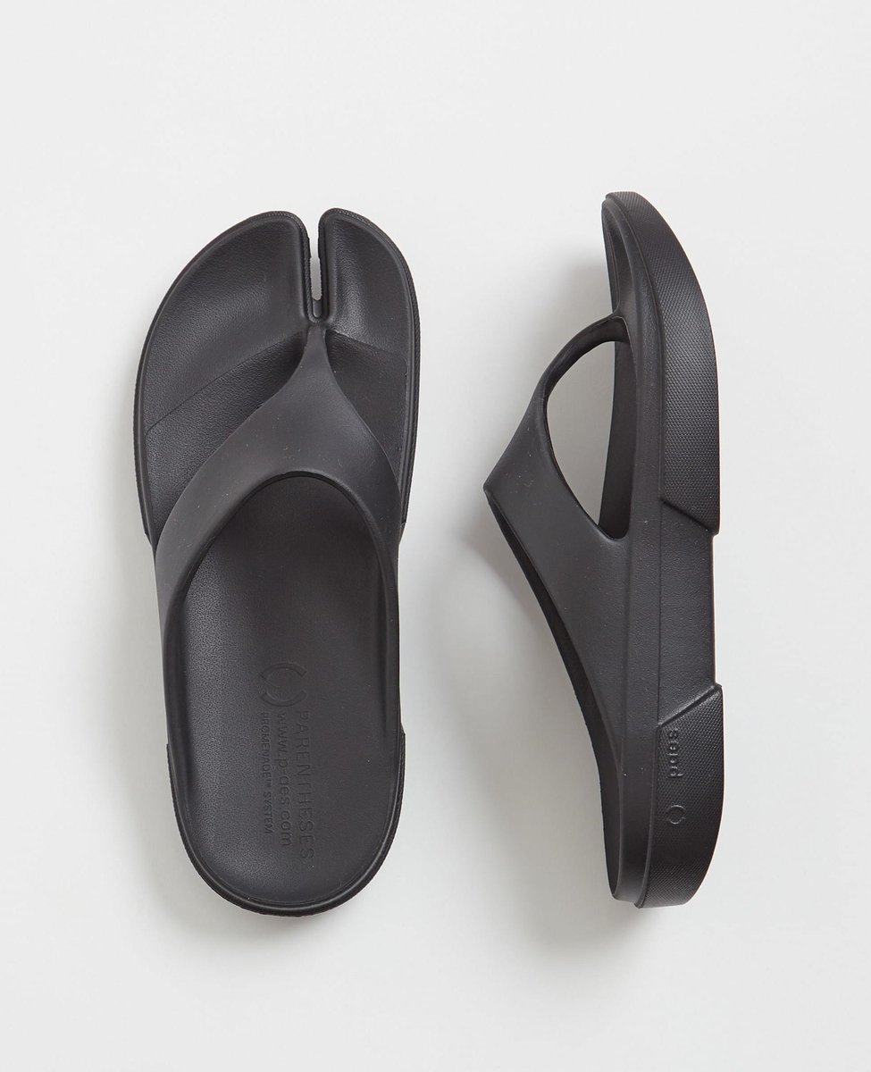 MEN'S MELROSE 【Paes/ペイズ】Flipflop Basic Line ｜ PAES01 / リカバリーサンダル メンズメルローズ シューズ・靴 サンダル ベージュ ブラック