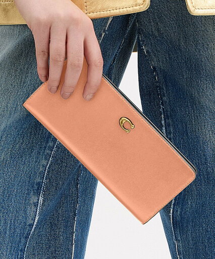 COACH エッセンシャル スキニー ウォレット コーチ 財布・ポーチ・ケース 財布 オレンジ【送料無料】 COACH エッセンシャル スキニー ウォレット コーチ 財布・ポーチ・ケース 財布 オレンジ【送料無料】