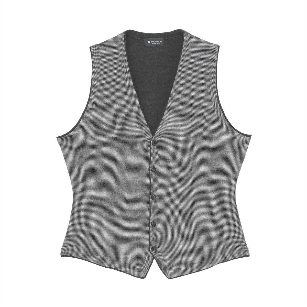 BRICK HOUSE by Tokyo Shirts ニット バーズアイ ジレ メンズ BM05J500DS50X00-35 トーキョーシャツ ト..