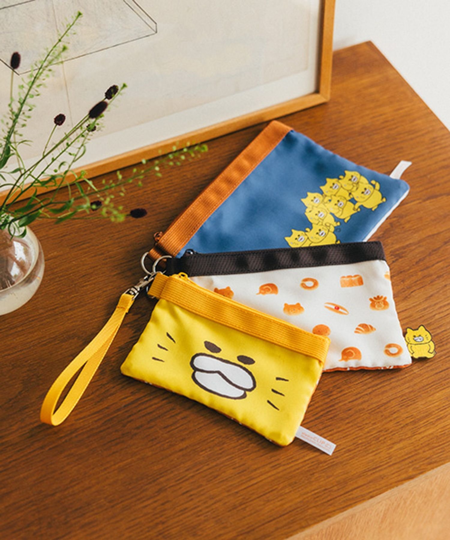 studio CLIP ポーチセット[ノラネコぐんだんコラボ] スタディオクリップ 財布・ポーチ・ケース ポーチのサムネイル