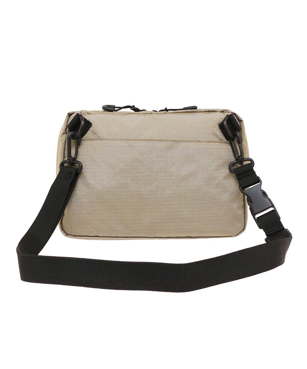 MICHAEL LINNELL Mini Shoulder ティエヌスクエア バッグ ショルダーバッグ ベージュ