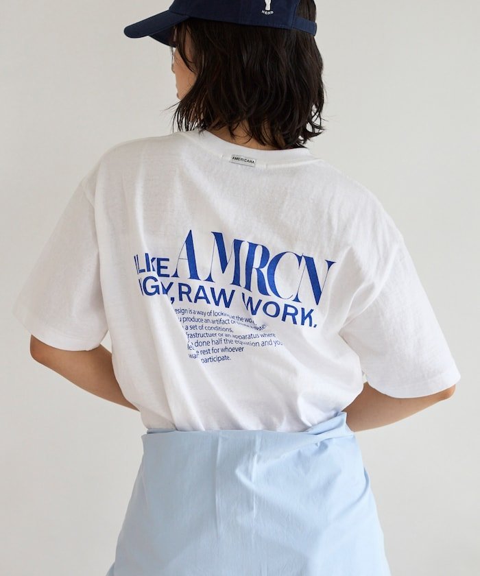 新品未使用★タグ付 AMERICANA CANNA Tシャツ 中古・古着通販】MUSE de Deuxieme Classe (ミューズ ドゥーズィエム