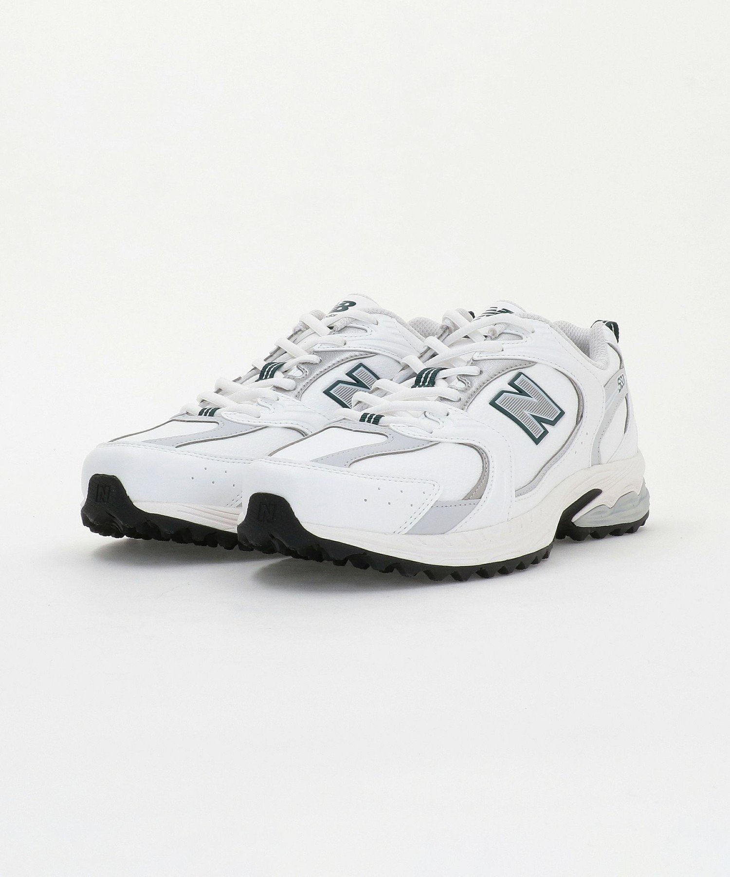 UNITED ARROWS GOLF ＜New Balance＞530 v1 LACE/ユニセックス ゴルフ スパイクレス シューズ ユナイテッドアローズ シューズ・靴 スニーカー ホワイト【送料無料】