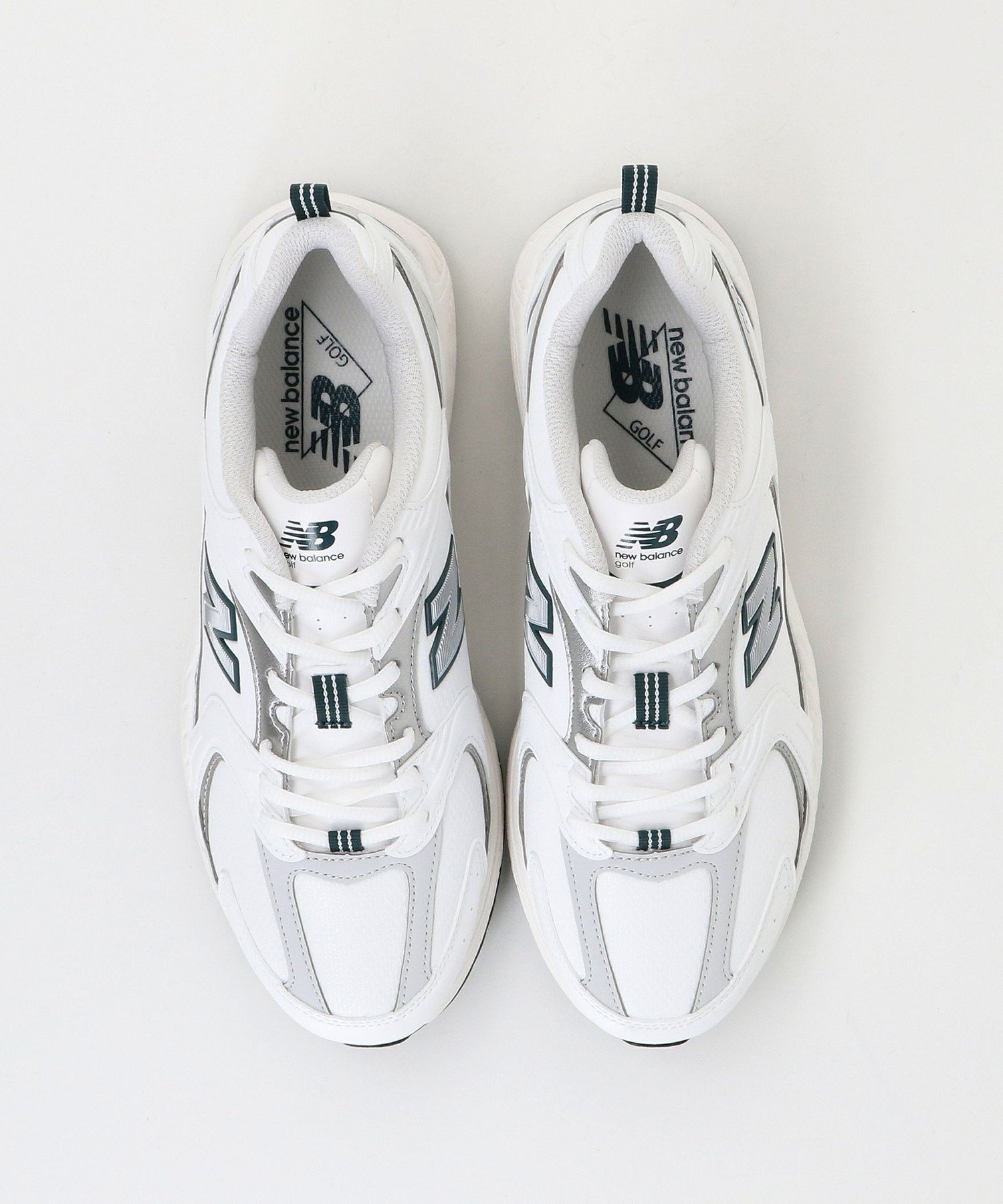 UNITED ARROWS GOLF ＜New Balance＞530 v1 LACE/ユニセックス ゴルフ スパイクレス シューズ ユナイテッドアローズ シューズ・靴 スニーカー ホワイト【送料無料】
