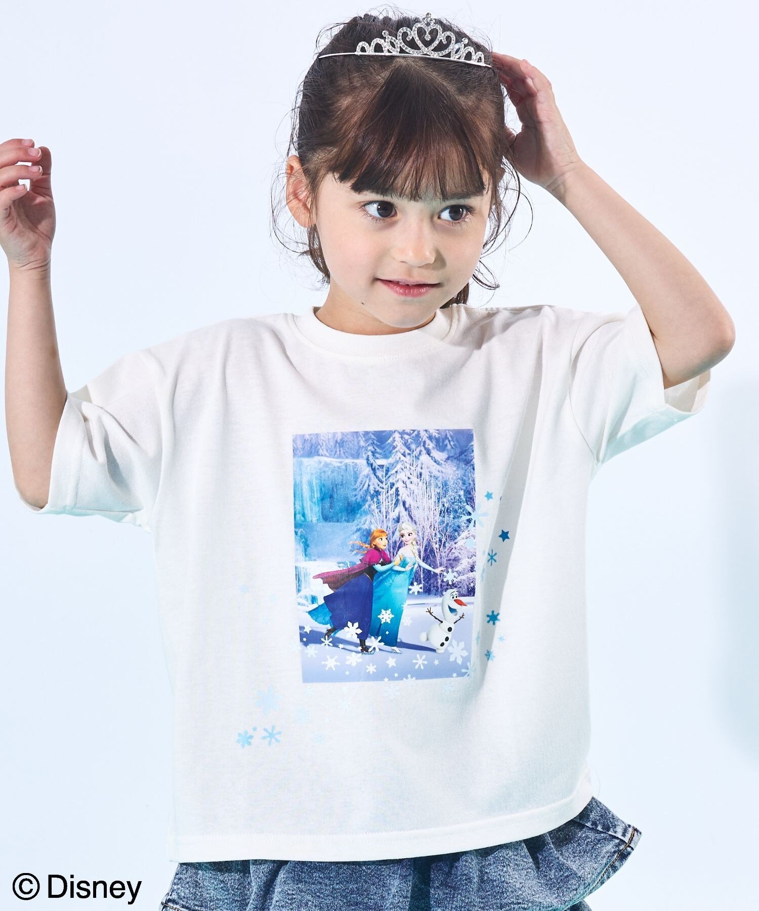 【SALE／38%OFF】pairmanon 【アナと雪の女王】ガールズ アソートデザイン 半袖Tシ...