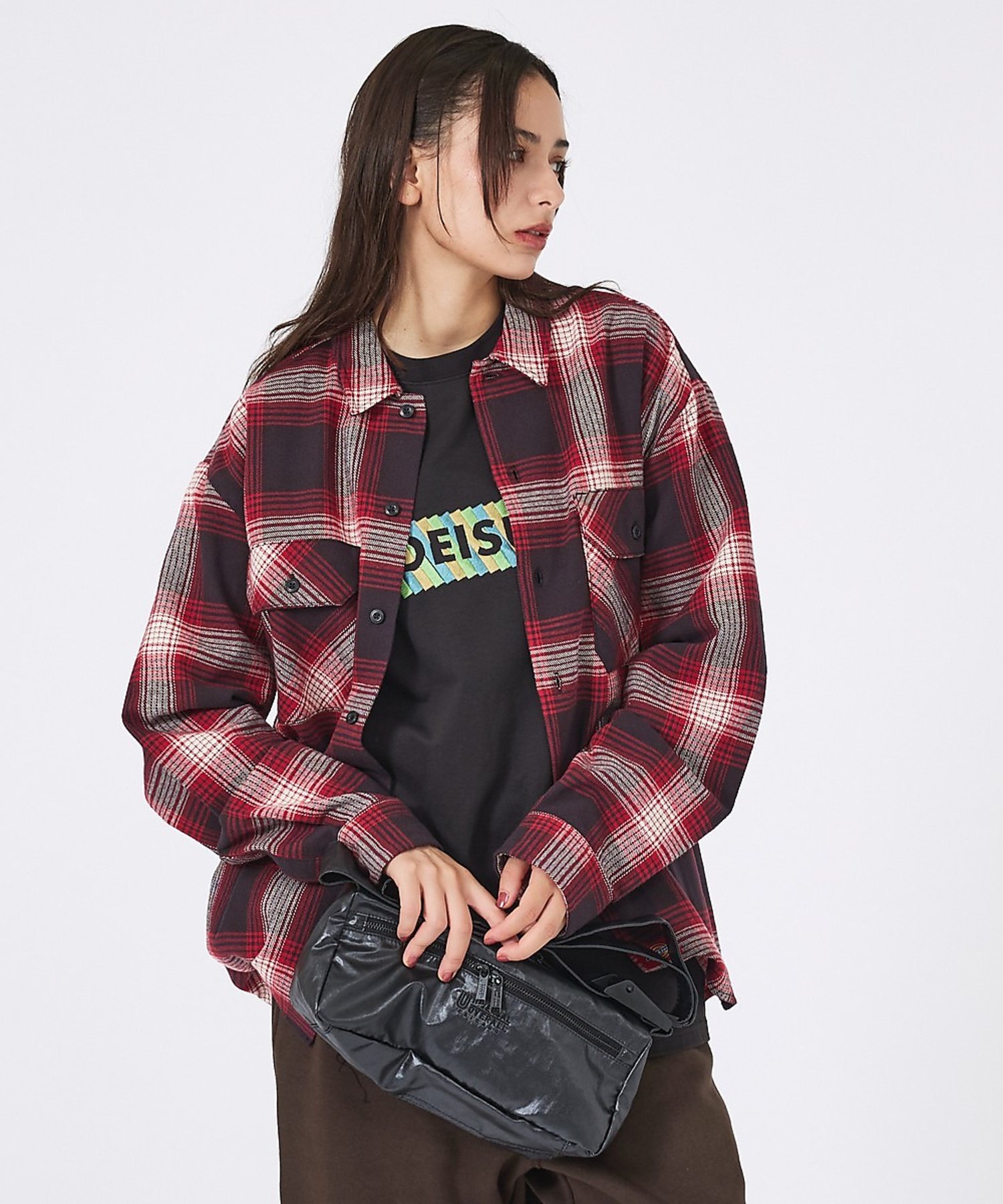ABAHOUSE LASTWORD 【UNIVERSAL OVERALL/ユニバーサルオーバーオール】Surplus アバハウス バッグ ショルダーバッグ カーキグリーン ブラウン ブラック【送料無料】