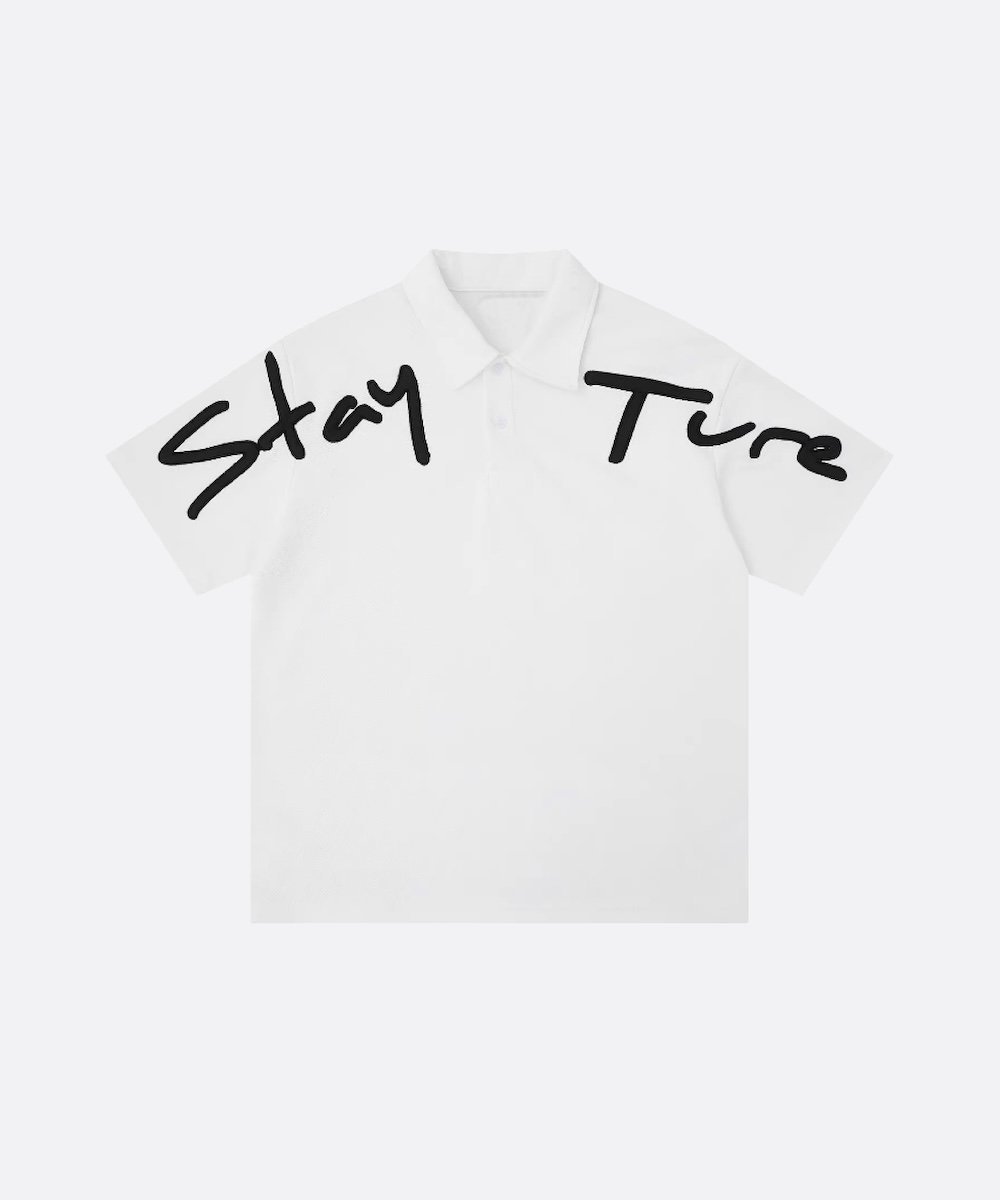 U:UME Monogram Embroidered Shirt ユーム トップス シャツ・ブラウス ブラック ホワイト