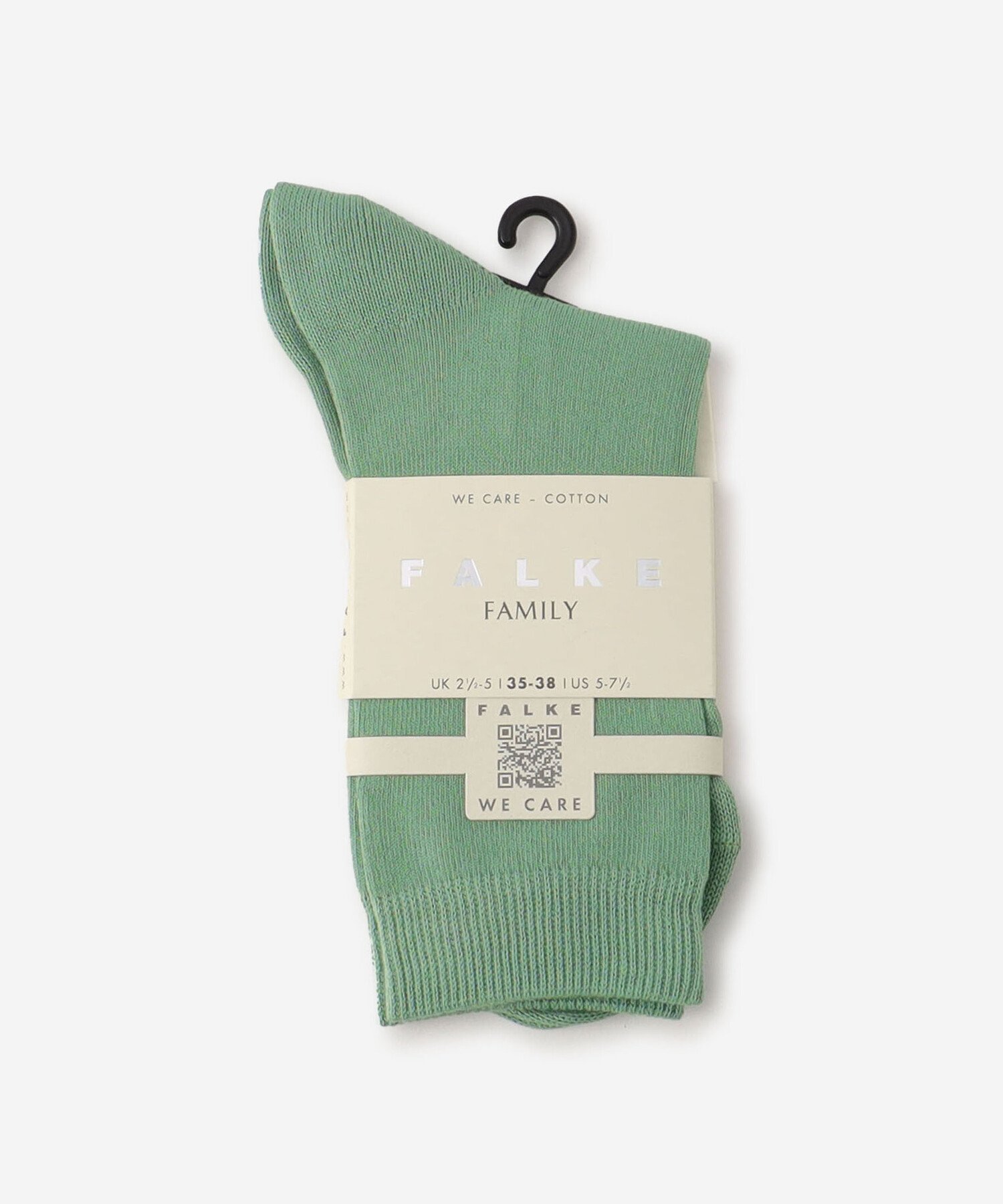 Bshop FALKE ｜ 46490 FAMILY SOCKS WOMEN ビショップ 靴下 レッグウェア 靴下 グリーン ホワイト グレー ブラック ベージュ ブラウン レッド ブルー