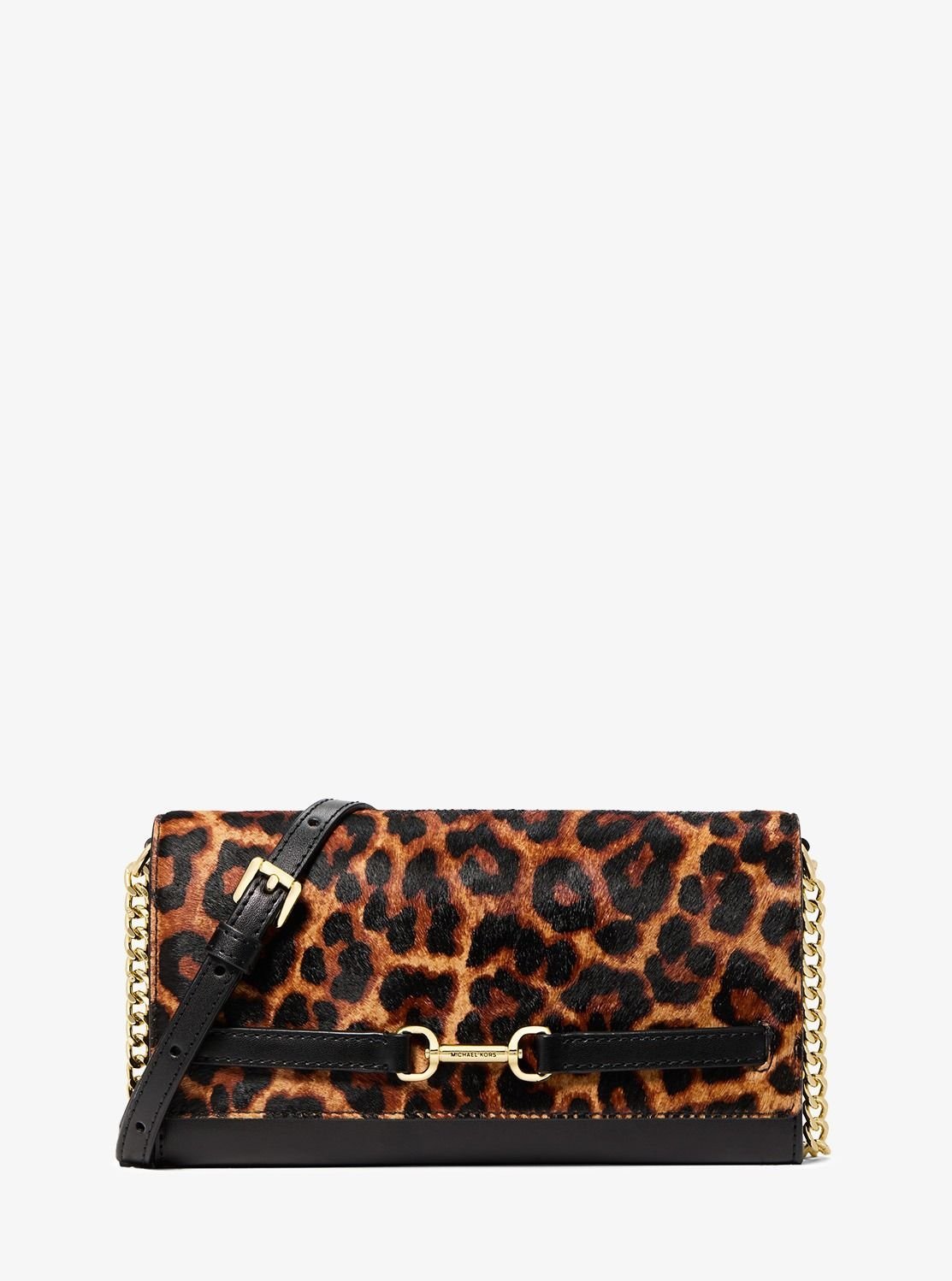 【SALE／85%OFF】MICHAEL KORS CARSON チェーン ウォレット クロスボディ ラージ マイケルコース マイケル・コース バッグ ショルダーバッグ ベージュ【送料無料】(4)