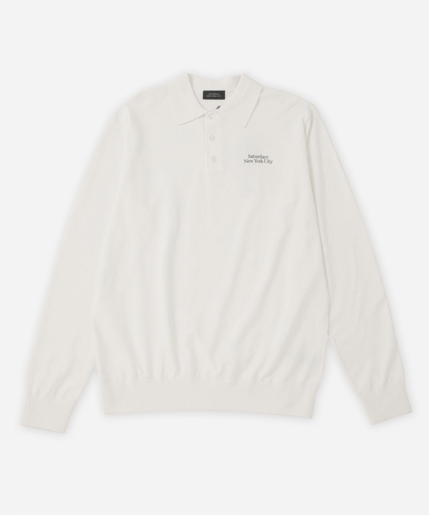 【SALE／30%OFF】Saturdays Golf LS Polo Knit サタデーズ　ニューヨークシティ トップス ニット ブルー ネイビー ベージュ【送料無料】