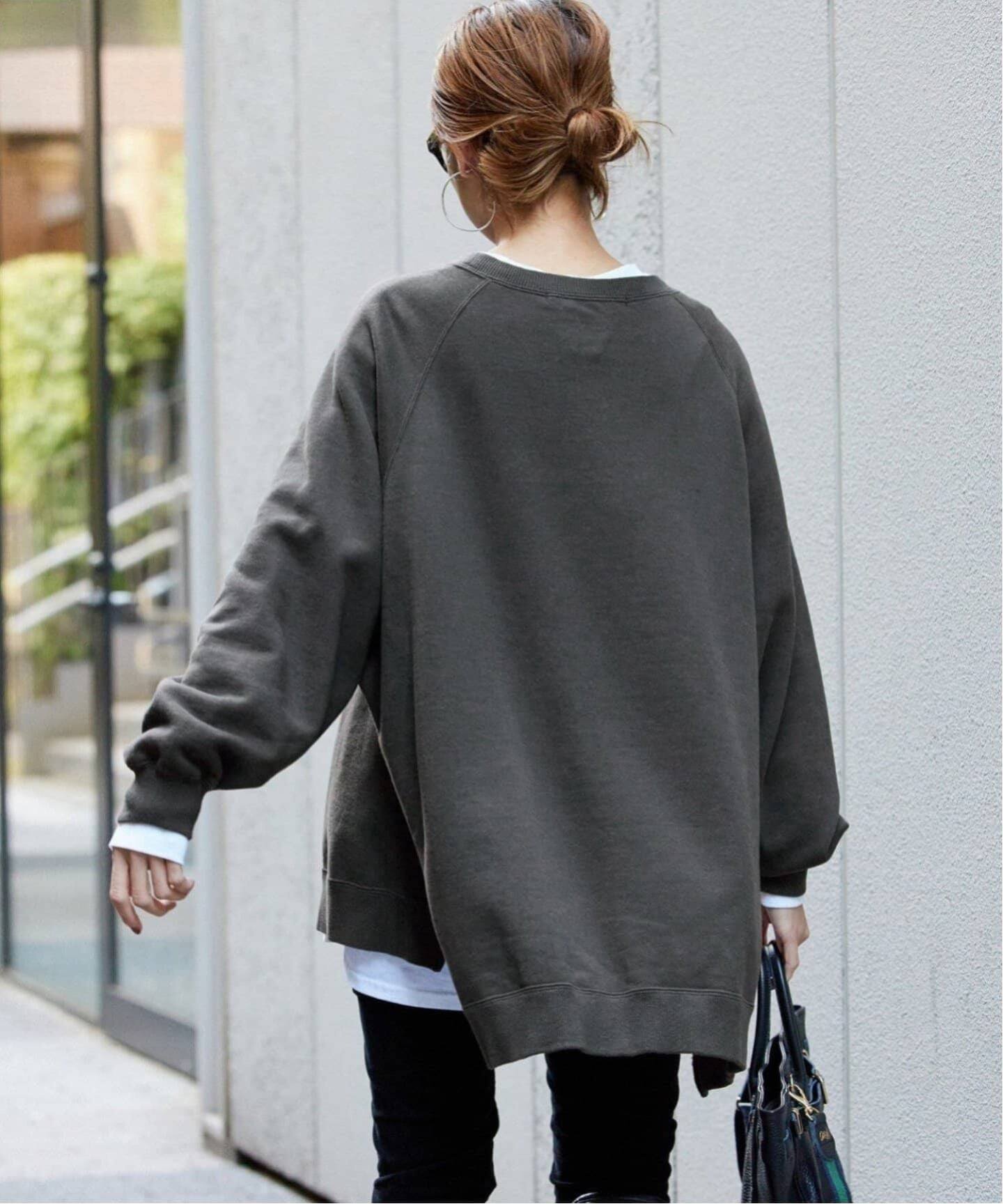 FRAMeWORK ≪WEB限定 / 追加予約≫ラグランポンチョスエット 2 フレームワーク トップス スウェット・ト..