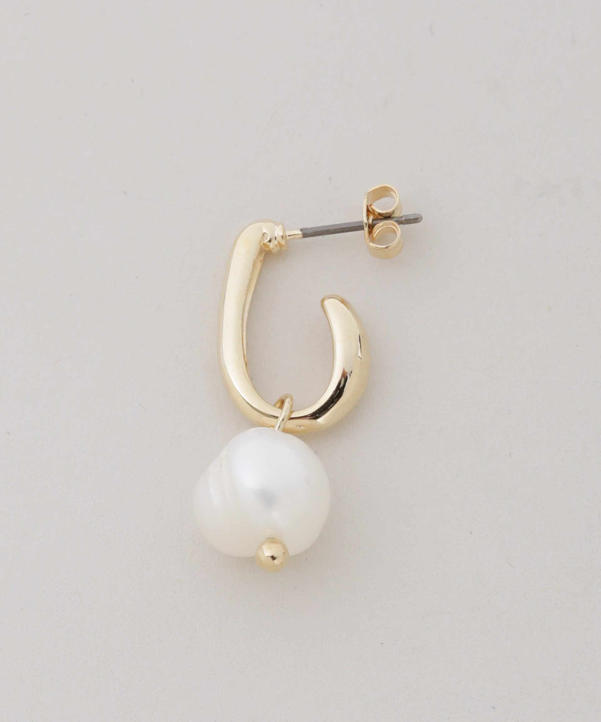 【SALE／30%OFF】NANO universe 淡水パールドロップピアス ナノユニバース アクセサリー・腕時計 ピアス stylife-15494892 Rakuten Fashion サンプル画像3