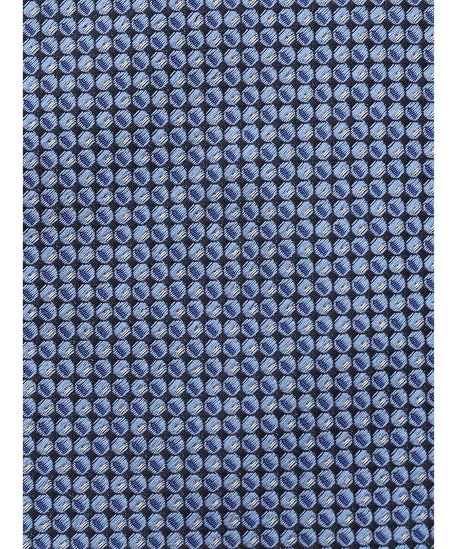 Aquascutum MEN マイクロハニカムパータン小剣クレスト アクアスキュータム スーツ・フォーマル ネクタイ・蝶ネクタイ ブルー パープル【送料無料】
