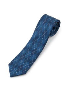 【SALE/60%OFF】tk.TAKEO KIKUCHI アーガイルネクタイ ティーケータケオキクチ ファッショングッズ ネクタイ/蝶ネクタイ ネイビー グレー ブルー