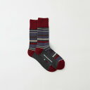 White Mountaineering (M)MULTI STRIPE SOCKS ホワイトマウンテニアリング 靴下 レッグウェア 靴下 グレー ネイビー