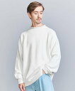 BEAUTY&YOUTH UNITED ARROWS リングコットン 5G ロールネック ニット -ウォッシャブル- ビューティー＆ユース　ユナイテッドアローズ トップス ニット ホワイト ネイビー