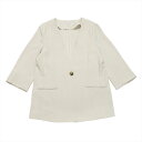 【SALE/22%OFF】BRICK HOUSE by Tokyo Shirts ジャケット ノーカラー 七分袖 ベージュ レディース BL13I100DH20X00-50 トーキョーシャツ ジャケット・アウター ノーカラージャケット ベージュ【送料無料】
