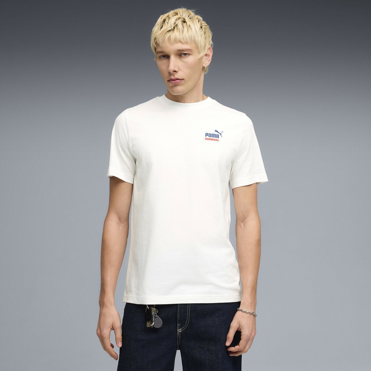 【SALE／30%OFF】PUMA メンズ グラフィック スポーツ 半袖 Tシャツ GRAPHIC Tee プーマ トップス カットソー・Tシャツ ホワイト