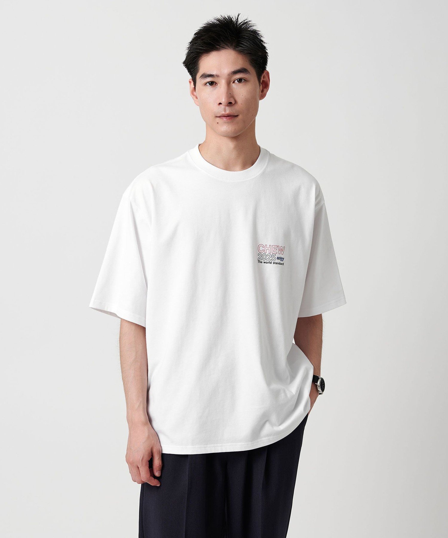 【別注】＜ハイチュウ * FRUIT OF THE LOOM * GLR＞半袖 Tシャツ ユナイテッドアローズ アウトレット トップス カットソー・Tシャツ グレー ホワイト ブラック