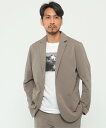 【SALE/40%OFF】IKKA LOUNGE 速乾カノコテーラードジャケット イッカ ジャケット・アウター テーラードジャケット・ブレザー ネイビー グリーン【送料無料】