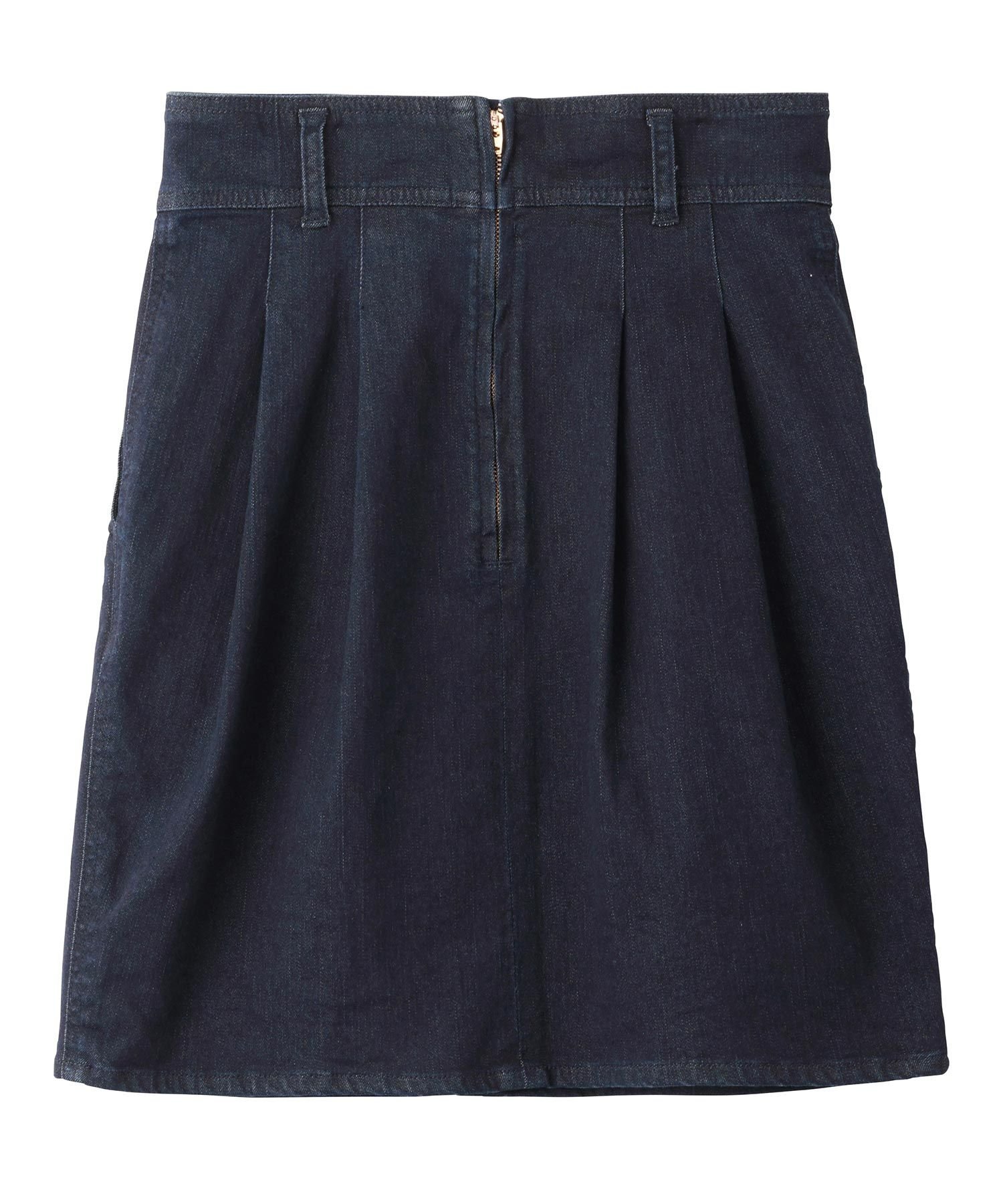 MILKFED. DENIM COCOON SKIRT ミルクフェド スカート その他のスカート ブルー