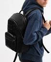 COACH 【公式】チャーター バックパック・マキシ シグネチャー レザー コーチ バッグ リュック・バックパック ブラック【送料無料】