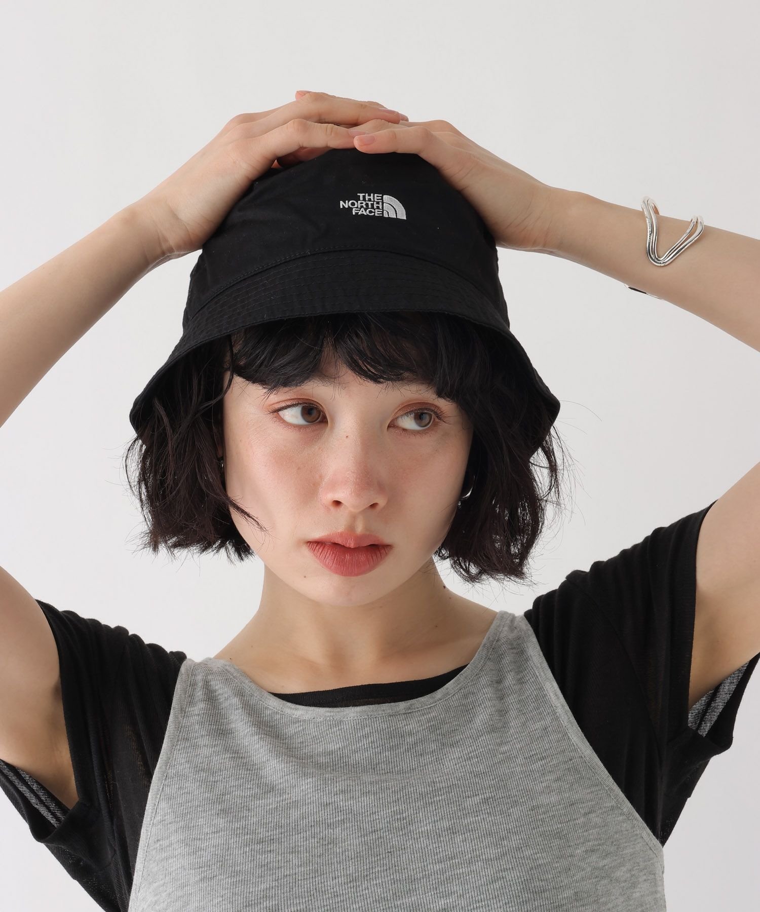 BAYFLOW 【THE NORTH FACE(ザ・ノース・フェイス)】 CHINO HAT ベイフロー 帽子 ハット ブラック【送料無料】