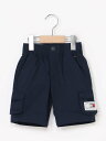 【SALE／50%OFF】TOMMY HILFIGER (K)TOMMY HILFIGER(トミーヒルフィガー) BOYS ポプリンロングショートパンツ トミーヒルフィガー パンツ その他のパンツ ネイビー ベージュ【送料無料】