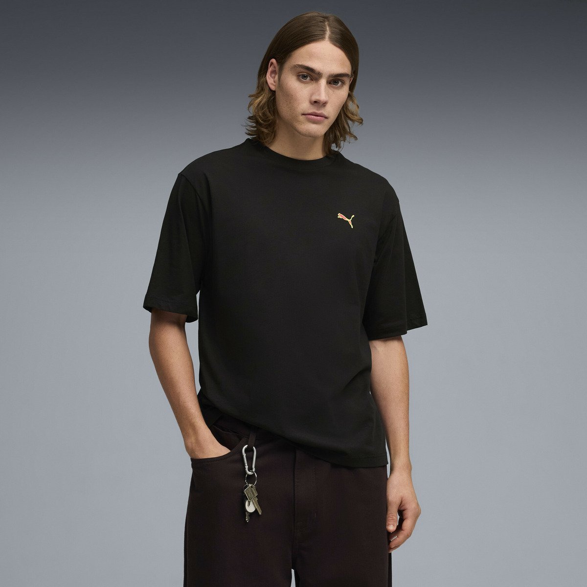 【SALE／30%OFF】PUMA メンズ グラフィック バック 半袖 Tシャツ GRAPHIC Tee プーマ トップス カットソー・Tシャツ ブラック