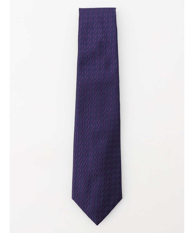 Aquascutum MEN 【UK Traditional】AQ Archive Logo Tie アクアスキュータム スーツ・フォーマル ネクタイ・蝶ネクタイ パープル【送料無料】