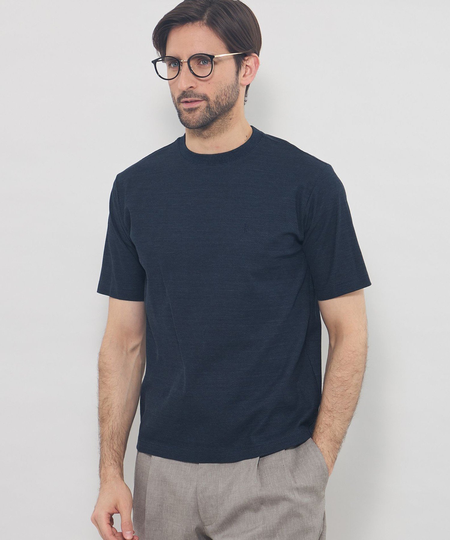 MACKINTOSH LONDON 【Brighton Tee】ブライトンTシャツ マッキントッシュ ロンドン トップス カットソー・Tシャツ パープル ネイビー ブラック ホワイト【送料無料】