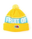 FRUIT OF THE LOOM FRUIT OF THE LOOM/(K)KIDS BON Knit watch レアリゼ 帽子 ニット帽・ビーニー ブラウ...