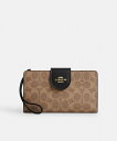 【SALE/62%OFF】COACH OUTLET オンライン限定【公式】フォーン ウォレット・シグネチャー キャンバス コーチ アウトレット 財布・ポーチ・ケ...