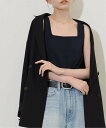 JOURNAL STANDARD 《追加2》スクエアネックニットタンク ジャーナル スタンダード トップス ノースリーブ・タンクトップ グレー ベージュ ネイビ...
