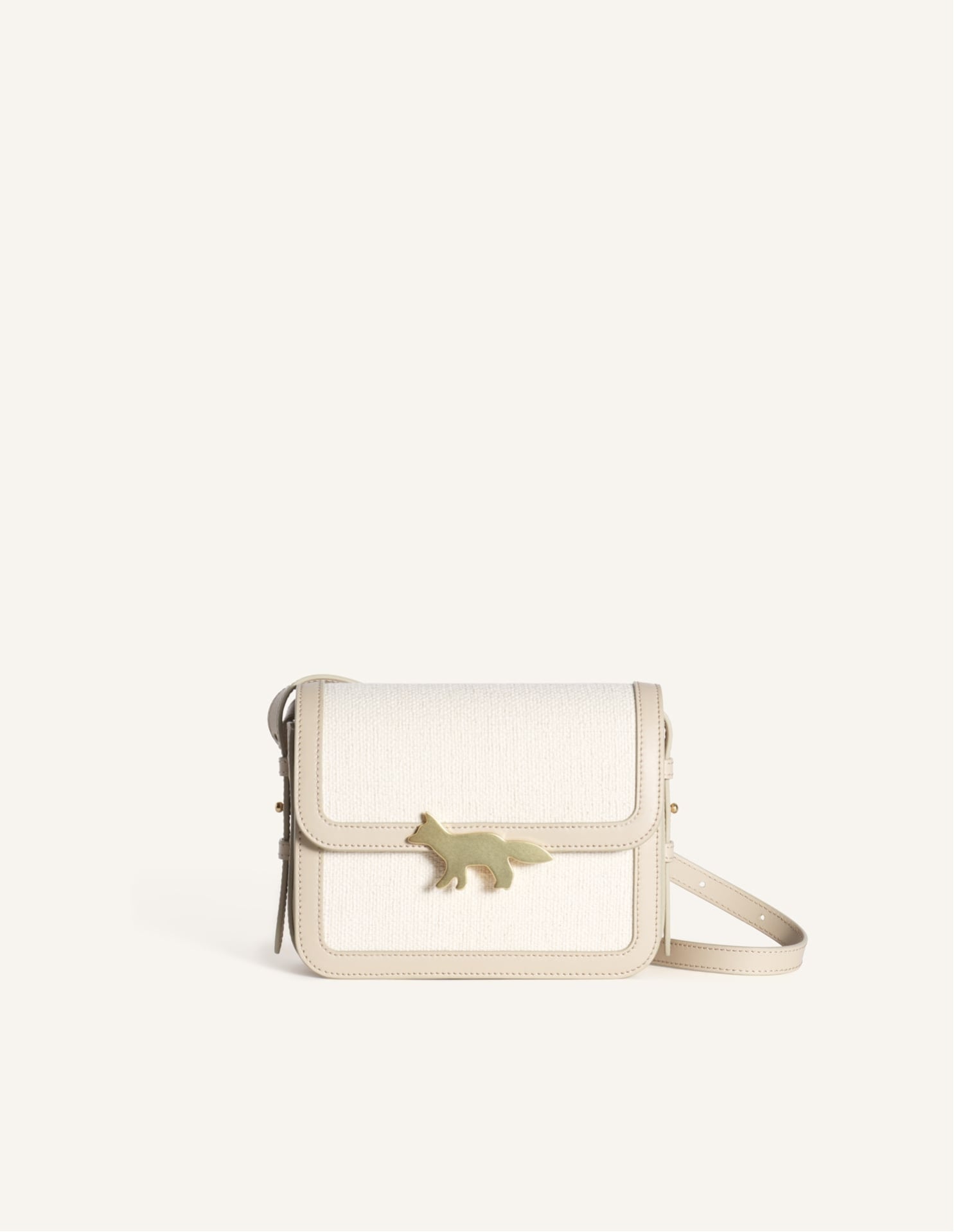Maison Kitsune EDIE BAG メゾン キツネ バッグ ショルダーバッグ ホワイト【送料無料】