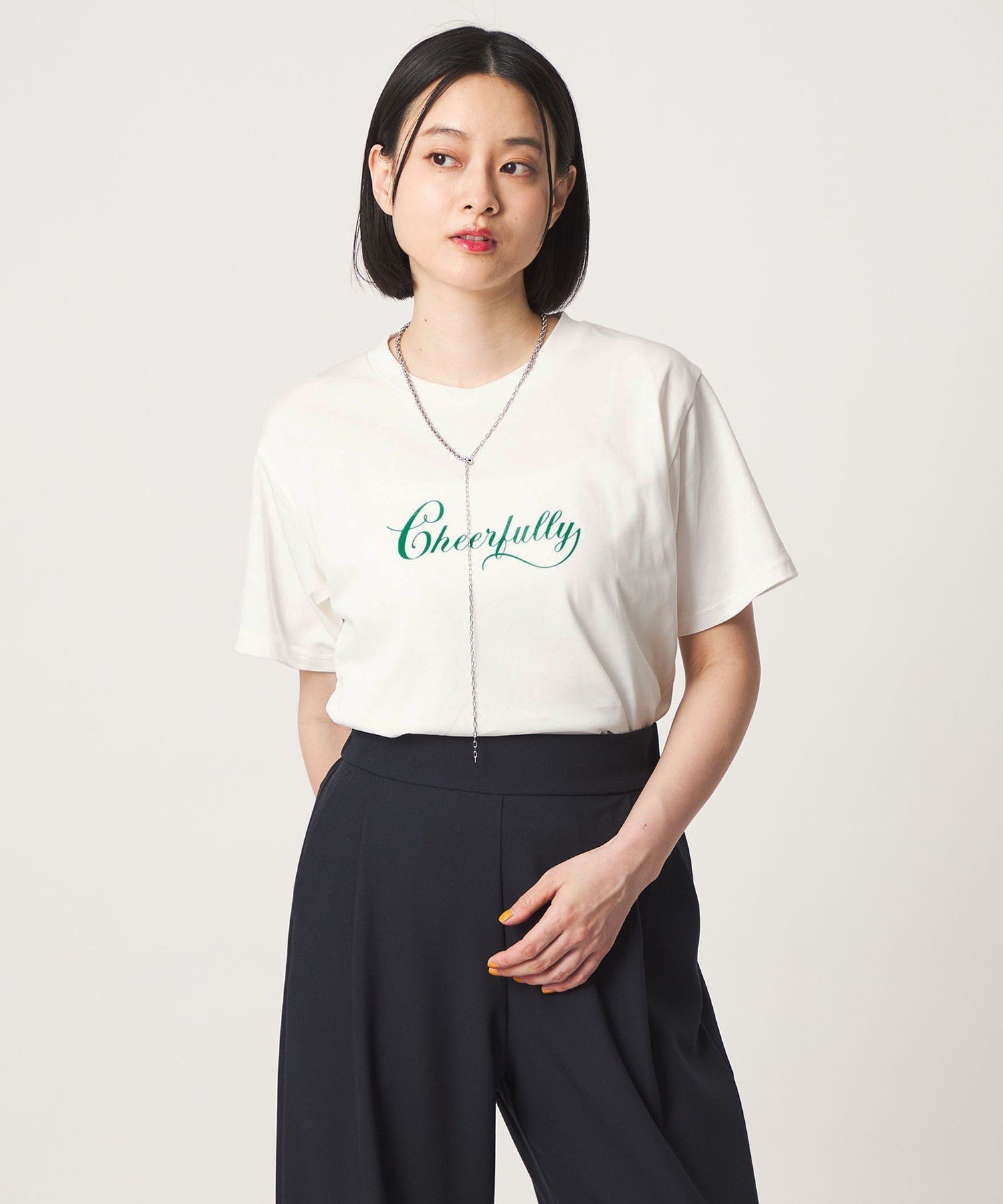 a day in the life プリント ショートスリーブTシャツ ＜A DAY IN THE LIFE＞ ユナイテッドアローズ アウトレット トップス カットソー・Tシャツ ホワイト グレー ネイビー