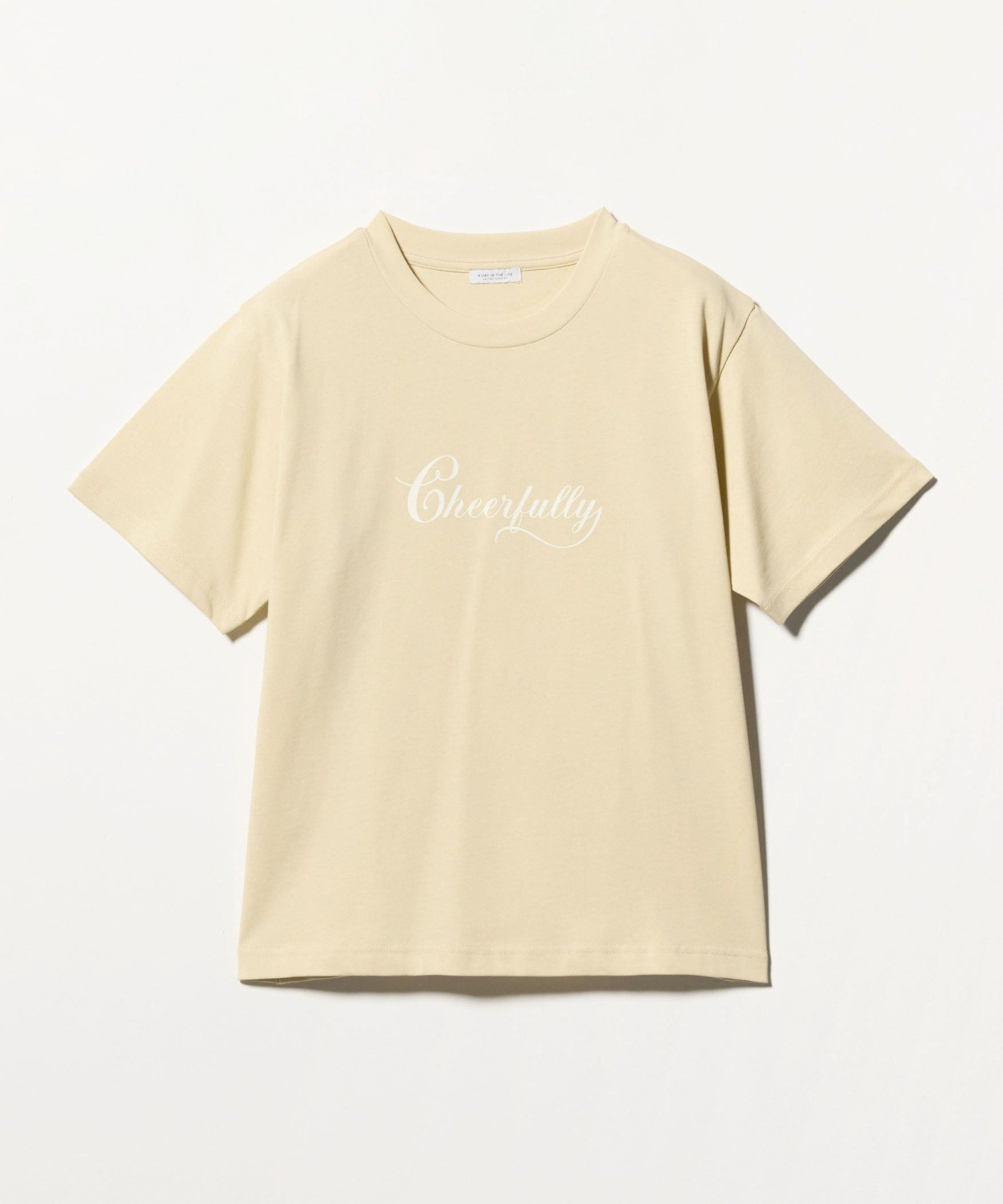a day in the life プリント ショートスリーブTシャツ ＜A DAY IN THE LIFE＞ ユナイテッドアローズ アウトレット トップス カットソー・Tシャツ ホワイト グレー ネイビー