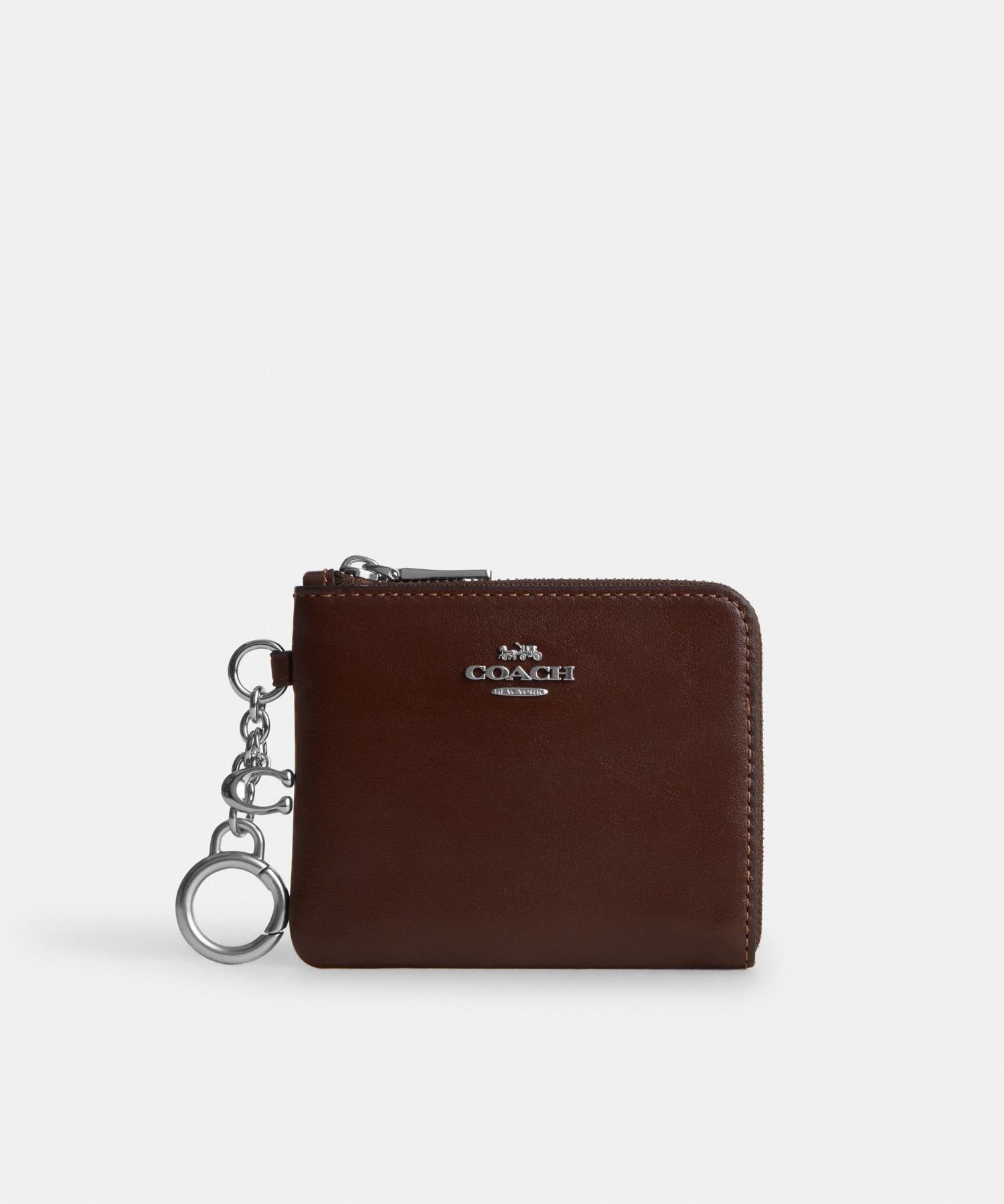 【SALE／45%OFF】COACH OUTLET 【公式】スモール コーナー ジップ ウォレット コーチ　アウトレット 財布・ポーチ・ケース 財布 ブラウン【送料無料】