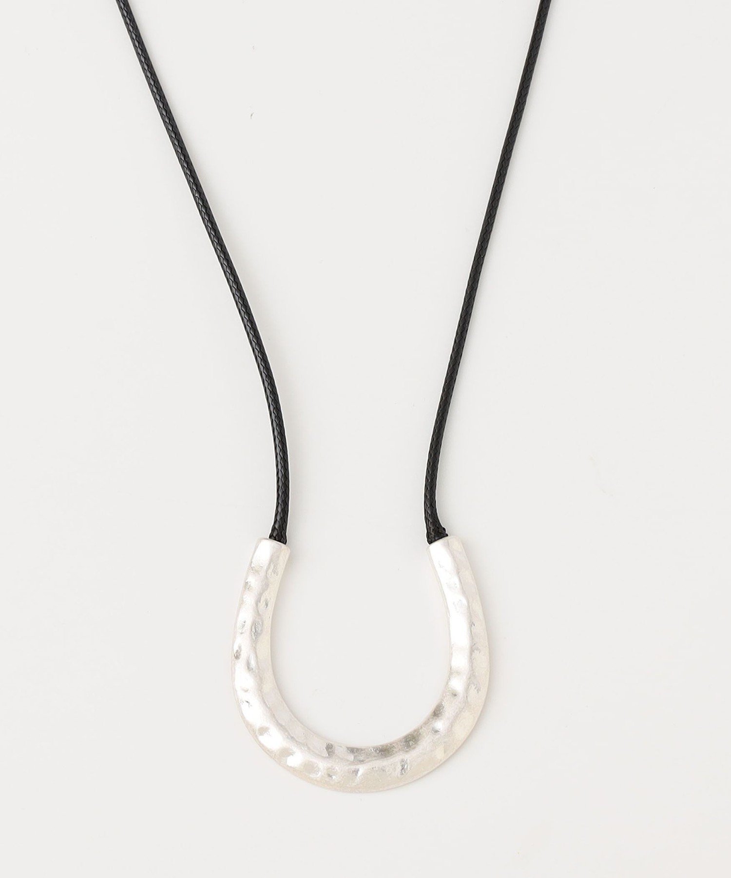 【SALE／40%OFF】quaranciel HELENA: ホースシュー モチーフ ロープ ネックレス シップス アクセサリー・腕時計 ネックレス シルバー